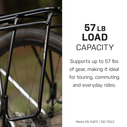 Topeak Super Tourist DX Rear Bike Rack for Disc Brake Bikes - Current Model
