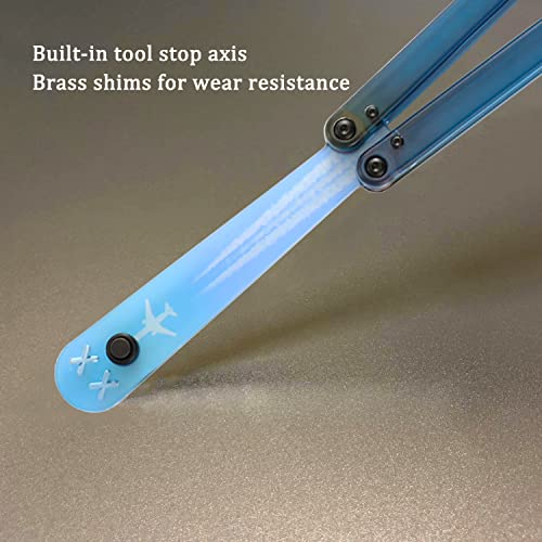 Integral Channel Plastic Handle Multi-Tool - Ultra-Lightweight, Durable, Balance for Beginners - Airplane Variation