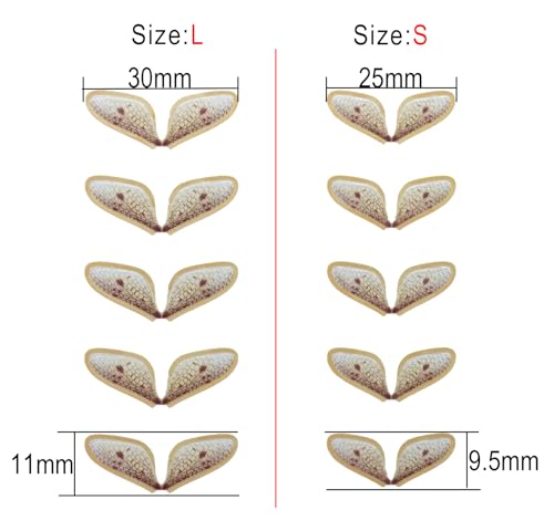 120pcs Fly Fishing Tying Materials Insect Wing Set for Trout DIY