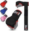 HUNTER Gel Padded Inner Gloves - Quick Elastic Hand Wraps for Boxing & MMA | Unisex Knuckle Wrist Protector (Pair)