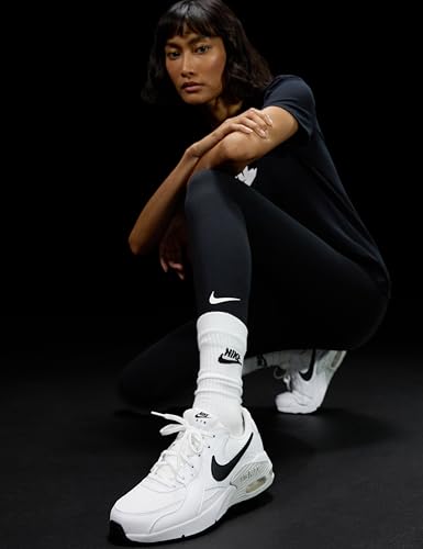 Nike Women's Air Max Excee Shoes 11 White Black Platinum Sneakers