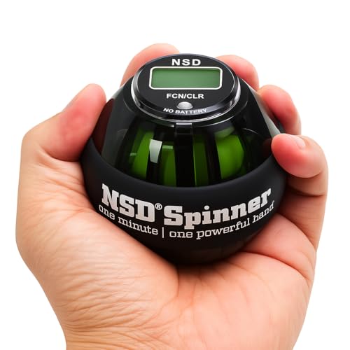 Gyroscopic Hand Exerciser with RPM Counter - Wrist & Grip Strength Training