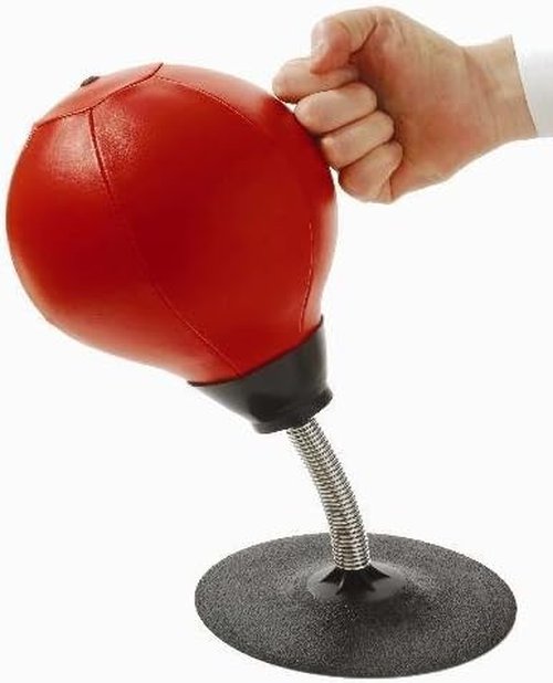 EX Electronix Stress Buster Desktop Punching Ball - Perfect for Stress Relief & Focus