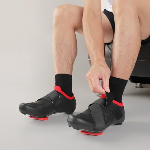 Unisex Cycling Shoes for Peloton Bike SPD Compatible 12 Women / 10 Men Black