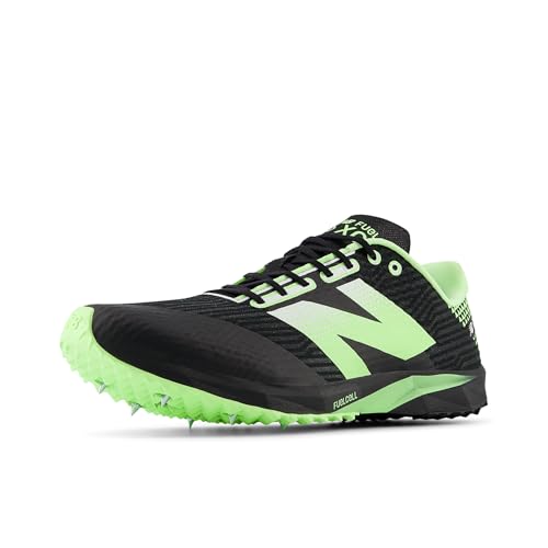 New Balance FuelCell XC7 V5 Cross Trainer Shoes Women Men Wide 9/7.5 Black Mint White