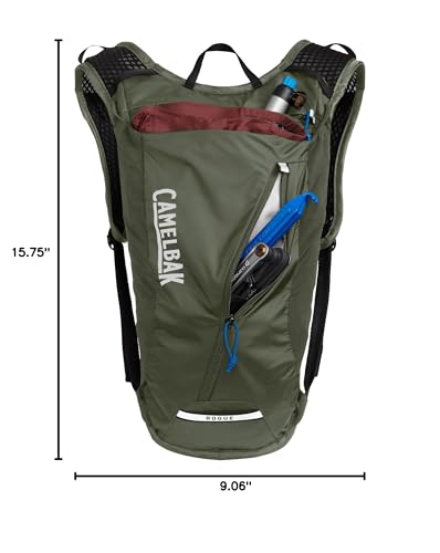 CamelBak Rogue Light 7 Hydration Backpack Dusty Olive 2.0 — Lightweight Cycling & Hiking Pack