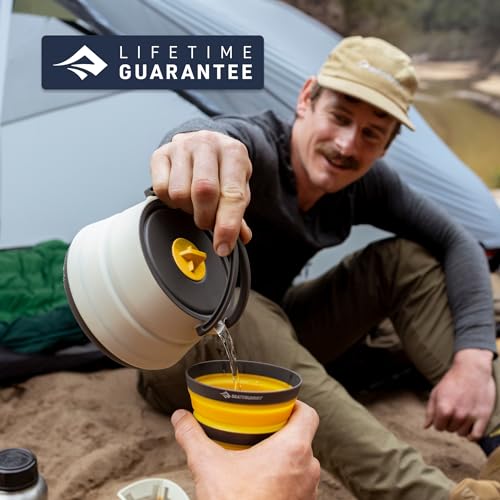 2-Person Collapsible Camping Kettle and Cups Set - Ultralight Space-Saving Cookware