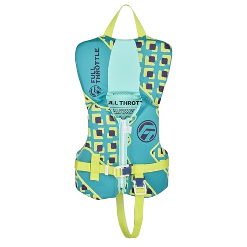Infant Life Vest with Rapid Dry Material – US Coast Guard Approved, Fits Under 30 lbs
