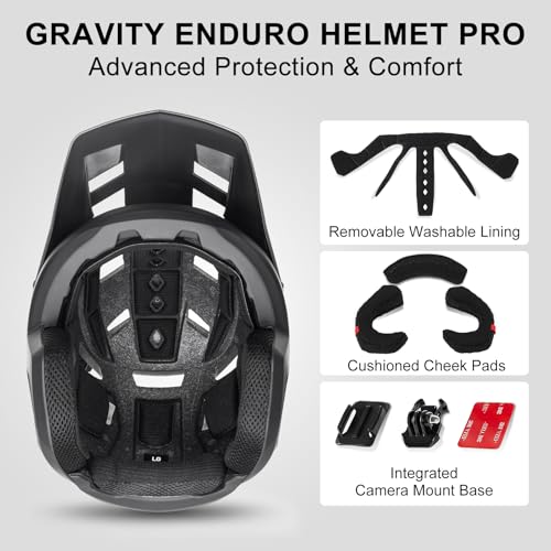 Mountain Bike Helmet for Men & Women, Khaki, M (54-56cm) - Adult Cycling Safety Gear