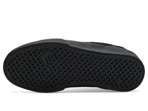 Emerica Moca Skate Shoes - Black/Black, Size 9, Breathable Faux Suede