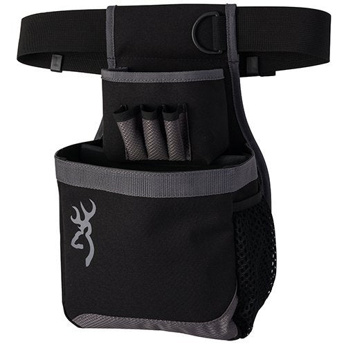 Shell Pouch for Shooting Range with Water-Resistant Fabric and Shell Loops