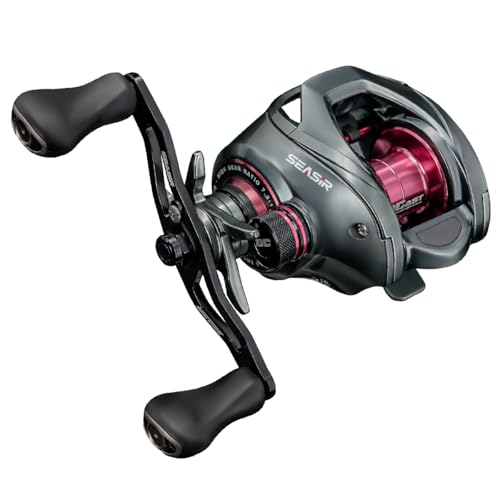 SEASIR Left Hand Baitcasting Reel with Digital Braking System, Ultralight Fishing Reel