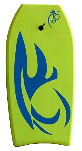 41-Inch Lightweight Body Board with EPS Core for Surfing - Green