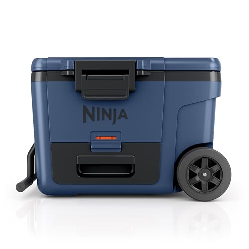 Ninja FrostVault 45QT Wheeled Cooler with Dry Storage Lakeshore Blue