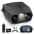 Vtiisamao Night Vision Goggles 10X Digital Zoom Infrared Binoculars with 3'' Screen
