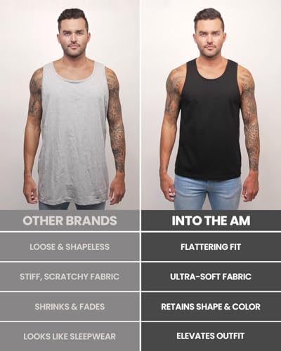 Basic Tank - X-Large Black Grey Navy No-Logo