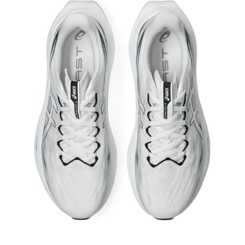 ASICS Unisex Superblast 3 Running Shoes – Women's 12 / Men's 10.5 White/Black