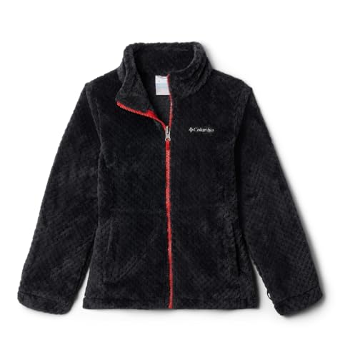 Columbia Youth Bugaboo III Fleece Interchange Jacket - X-Small, Sail Red/Black