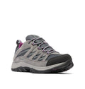 Columbia Women's Crestwood Waterproof Hiking Shoes 10.5 Wide Graphite Wild Iris