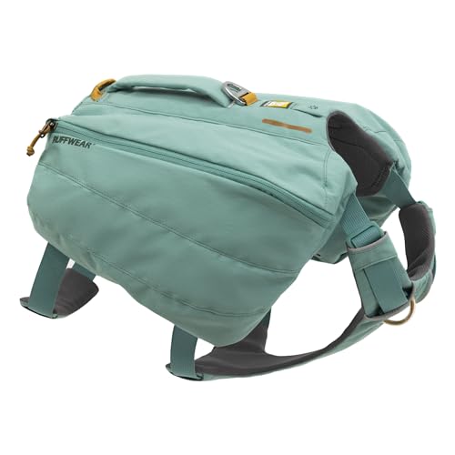 Dog Hiking Backpack - Large/X-Large, River Rock Green, Fits Like Harness