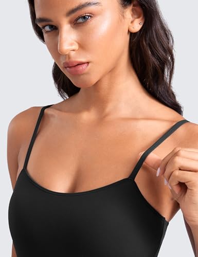 Medium Black Spaghetti Strap Tennis Dress - Soft, Stretchy, Versatile Athletic Wear