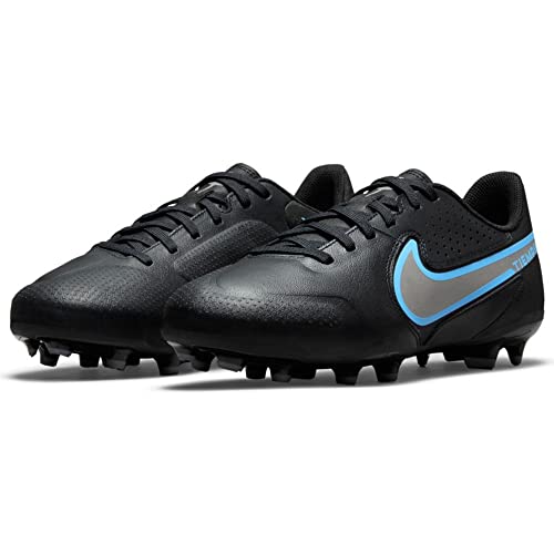 Nike Tiempo Legend 9 Academy MG Kids Soccer Cleats Black 5.5 Big Kid