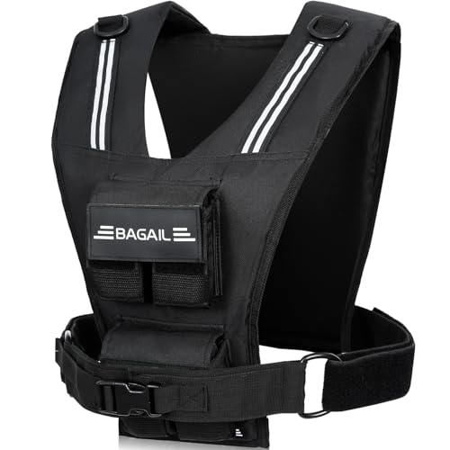 Weighted Vest Men Women 20 lb Adjustable Iron Weights for Fitness & Rucking