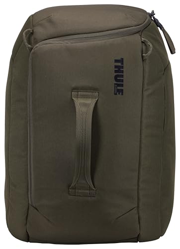 Thule RoundTrip 45L Deep Khaki Boot Backpack with Storage & Padded Goggle Compartment