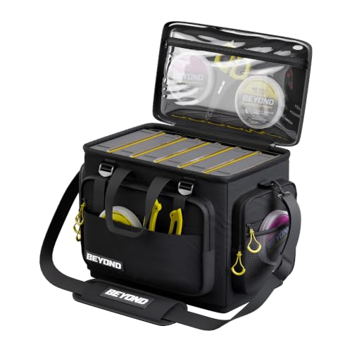 Beyond Braid Medium Water-Resistant Fishing Tackle Bag - Holds Tackle Boxes & Gear
