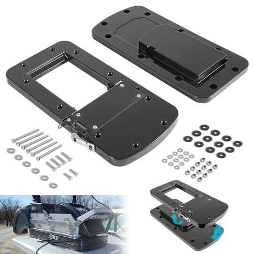 Deargooday Aluminum Quick-Release Mounting Bracket Kit for MotorGuide Xi3 Xi5 Trolling Motors