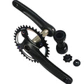 Single Speed 32T Aluminum Mountain Bike Crankset - 170mm Black