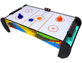 GOOSO Green/Black 38-Inch Kids Air Hockey Table with Pucks & Paddles