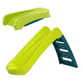 Kids Foldable Slide - Indoor & Outdoor Playset in Green, Safe & Lightweight