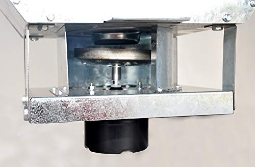 50lb Galvanized Steel Deer & Livestock Feeder for Truck ATV UTV