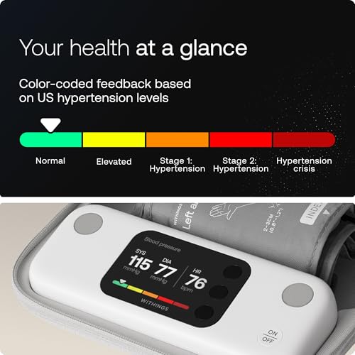 Withings BPM Vision Digital Blood Pressure Monitor with WiFi & Bluetooth