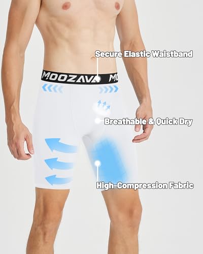 Men's Compression Shorts Spandex Athletic Underwear for Workout & Running
