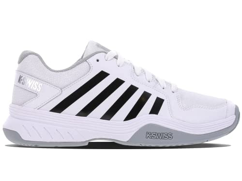 K-Swiss Men's Court Express Pickleball Shoe - White & Black, Size 10.5