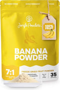 Banana Powder for Smoothies - 5 oz Freeze-Dried Banana Powder, 100% Banana Purée, No Additives (Variation: 5 Ounce Pack of 1)
