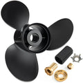 Qiclear 14x11 Boat Propeller for Mercury 40-140HP Outboard Engines - Aluminum, 3 Blades