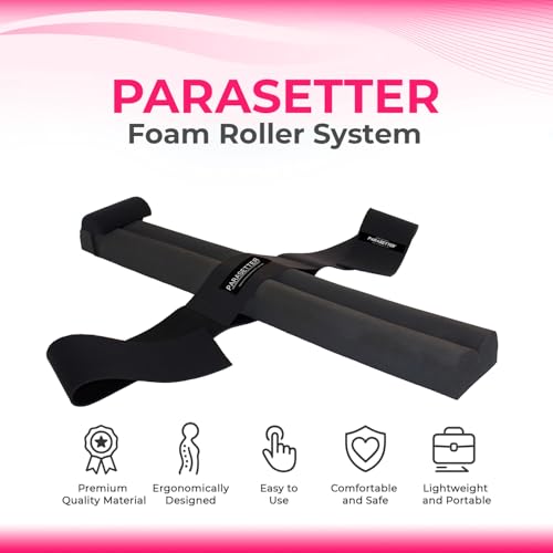 Pilates Parasetter Suede-Like Rollers for Stress Relief, Back Pain & Hormone Balance