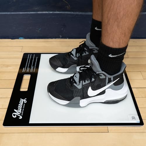 Basketball Sticky Mat - Courtside Premium Shoe Grip & Traction Sheets - 19x19 Inches - Variation: Basketball Sticky Mat