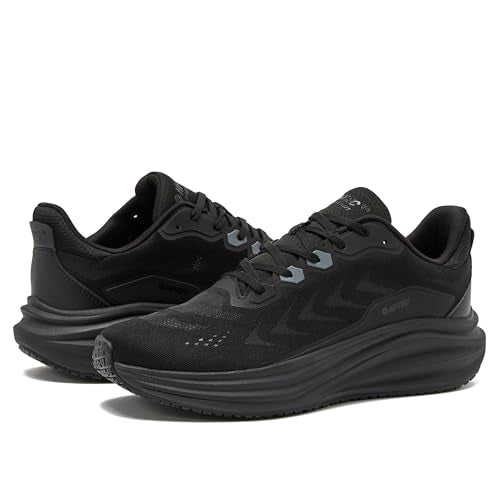 Men's Non-Slip Mesh Work Shoes - Water Resistant Food Service Sneakers, Wide Size 7-16, Black & Wide 11