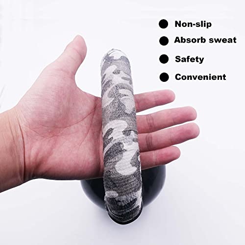 Camouflage Non-Slip Grip Tape for Kettlebell, Gym Equipment, 2 Inch Width