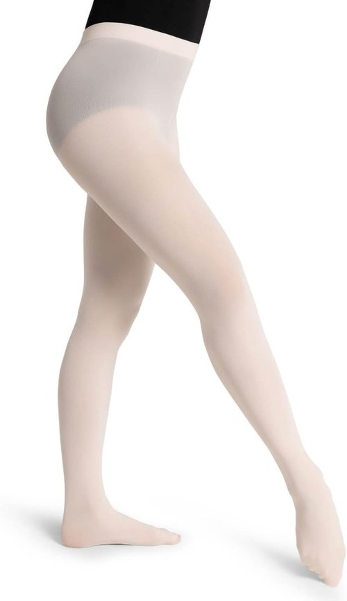 Capezio Ultra Soft Transition Tight - Back Seam Design in Light Pink | Size L/XL