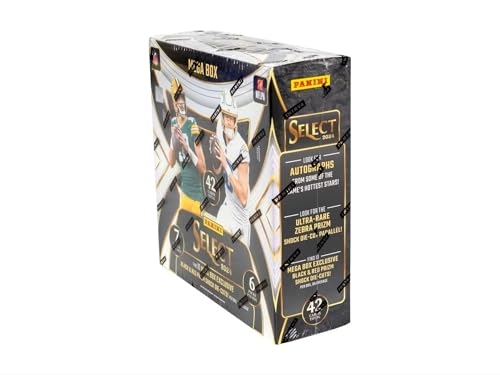 2024 Panini Select Football Mega Box with Prizm Cards – Collectible Card Pack