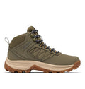 Columbia Women's Transverse Suede Waterproof Hiking Boots - Stone Green/Raw Honey, Size 8