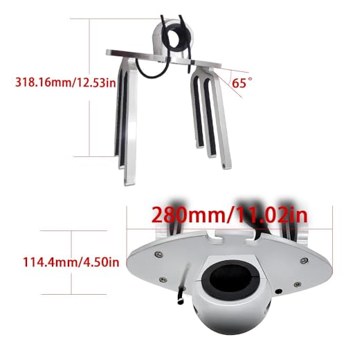 Mojiate M8301 Wakeboard Rack - Adjustable Aluminum Wakeboarding Tower Holder