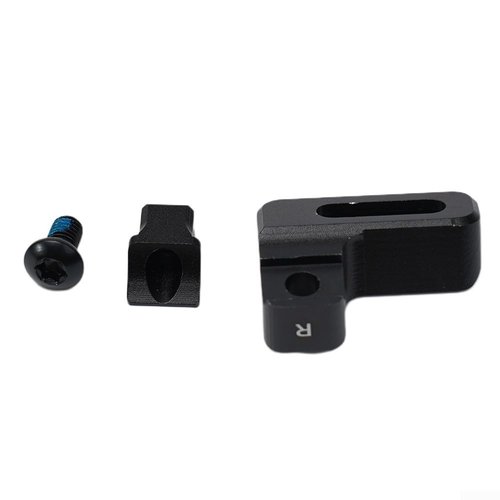 Bike Shifter Adapter, Aluminum Alloy Bike Shifter Adapter For SRAM Lightweight Bicycle Integrated Mounting Adapter Compatible for ISpec EV Brake(Right)