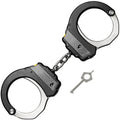 Grey ASP Identifier Keyless Double-Lock Handcuffs with Chain - Forged Aluminum Frame