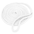 15-Foot Double Braided Nylon Dockline with Loop for Boat Mooring